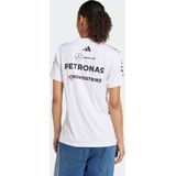 adidas - MERCEDES - AMG PETRONAS FORMULA ONE TEAM DRIVER SHIRT - Dames - Wit