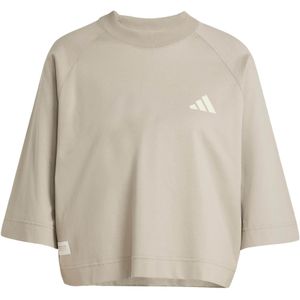 adidas - Performance - Premium Sweat T-shirt - Beige - Dames