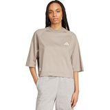adidas - Performance - Premium Sweat T-shirt - Beige - Dames