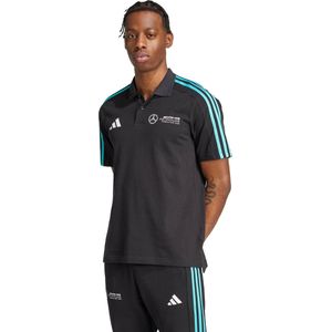 adidas - MER DNA POLO - Poloshirt - Black / White - 100% Katoen