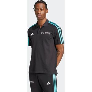 Adidas - Mercedes Dna Amg Petronas F1 Team - Poloshirt - Zwart - Katoen