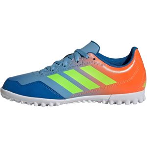 Adidas Youngstar Rise - Hockeyschoenen - Zwart - Mesh - Rubberen Noppenzool