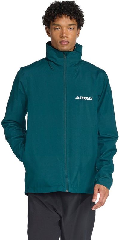 adidas - TERREX Multi Essentials 2L - Regenjack - Groen - Heren
