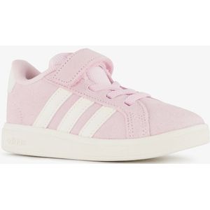 Adidas - Grand Court 2.0 - Babyschoenen - Wit - Synthetisch Leer