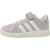 Adidas Grand Court 2.0 Babyschoenen - Wit - Synthetisch Leer - Klittenbandsluiting