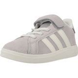 Adidas Grand Court 2.0 Babyschoenen - Wit - Synthetisch Leer - Klittenbandsluiting