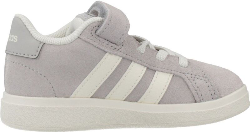 Adidas Grand Court 2.0 Babyschoenen - Wit - Synthetisch Leer - Klittenbandsluiting