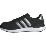 adidas - Run 60s 4.0 - Schoenen - Zwart - Textiel en Leer