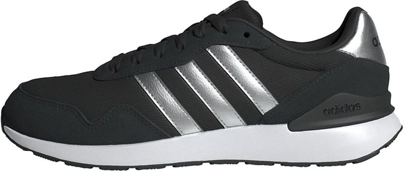 adidas - Run 60s 4.0 - Schoenen - Zwart - Textiel en Leer