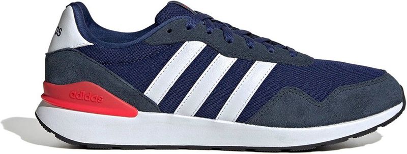 adidas - Run 60s 4.0 - Hardloopschoenen - Zwart - Textiel en Leer