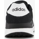 Adidas - Run 60s 4.0 - Hardloopschoenen - Zwart - Textiel en Leer