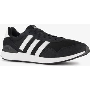 Adidas - Run 60s 4.0 - Hardloopschoenen - Zwart - Textiel en Leer