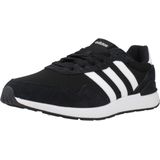 Adidas - Run 60s 4.0 - Hardloopschoenen - Zwart - Textiel en Leer