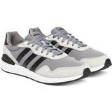 ADIDAS - Run 60s 4.0 - Sneakers - Grijs/Zwart - Leer/Textiel/Rubber