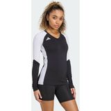 adidas Performance Quickset Long Sleeve Volleybalshirt - Dames - Zwart