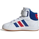 adidas - Sportswear Grand Court Mid - Sneakers - Wit - Kobaltblauw - Rood