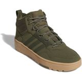 adidas Uniseks-Volwassen HOOPS 4.0 MID SHOES, olive strata/night cargo/GUM4, 46 EU
