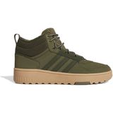 adidas Uniseks-Volwassen HOOPS 4.0 MID SHOES, olive strata/night cargo/GUM4, 46 EU