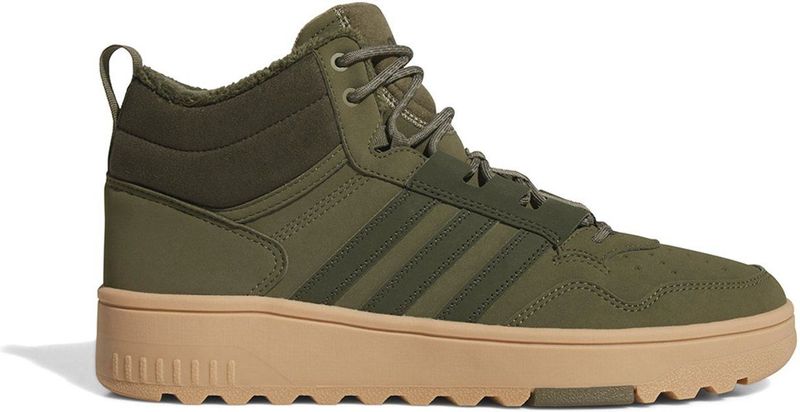 Adidas - Hoops 4.0 Mid Winterized - Basketbalschoenen - Groen