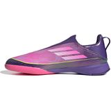 adidas - F50 LEAGUE - Laceless Indoor Voetbalschoenen - Paars - Kinderen