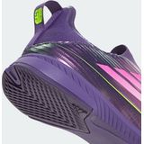 adidas - F50 LEAGUE - Laceless Indoor Voetbalschoenen - Paars - Kinderen