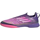 adidas - F50 LEAGUE - Laceless Indoor Voetbalschoenen - Paars - Kinderen