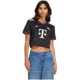Bayern München - Derde Cropped Shirt - Zwart - 2025/26