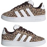 Sneakers - Magic Beige/Cloud White/Shadow Brown - Leer/Textiel - Laag