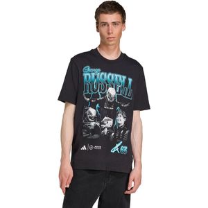 adidas - Performance - Graphic T-shirt - Zwart - Mercedes - AMG Petronas Formula One Team - Heren