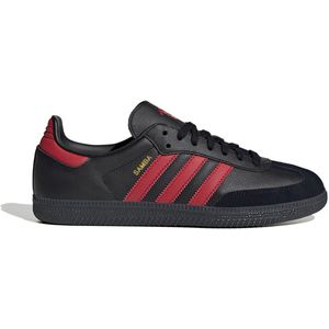 adidas Samba - Voetbalschoenen - Rood - Leren Bovenwerk - Manchester United