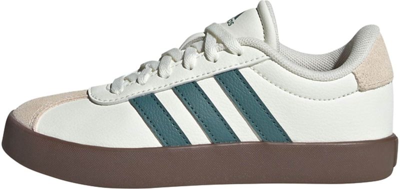 adidas - VL Court 3.0 - Schoenen - Wit - Suède - Kinderen