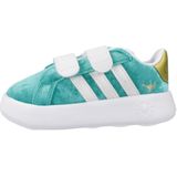 adidas - Disney Jasmine Grand Court 2.0 - Sneakers - Groen - Synthetisch materiaal