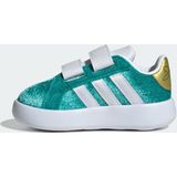 adidas - Disney Jasmine Grand Court 2.0 - Sneakers - Groen - Synthetisch materiaal