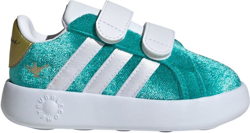 adidas - Disney Jasmine Grand Court 2.0 - Sneakers - Groen - Synthetisch materiaal