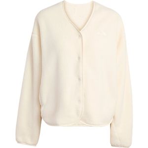 ADIDAS - Future Icons - Fleece Jas - Wolwit - Functioneel