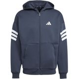 Adidas - Future Icons 3-Stripes - Hoodie - Groen - Gerecycled Polyester