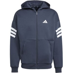 Adidas - Future Icons 3-Stripes - Hoodie - Groen - Gerecycled Polyester
