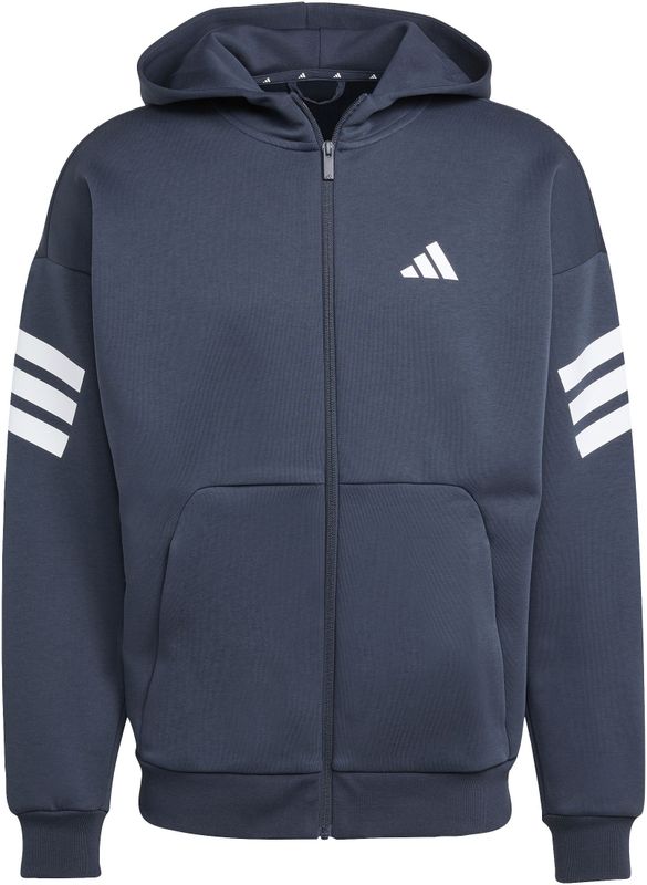 Adidas - Future Icons 3-Stripes - Hoodie - Groen - Gerecycled Polyester
