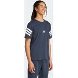 adidas - M FI 3S REG T - T-shirt - Aurora Ink - Korte Mouwen