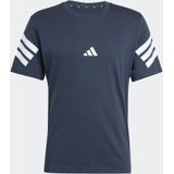 adidas - M FI 3S REG T - T-shirt - Aurora Ink - Korte Mouwen