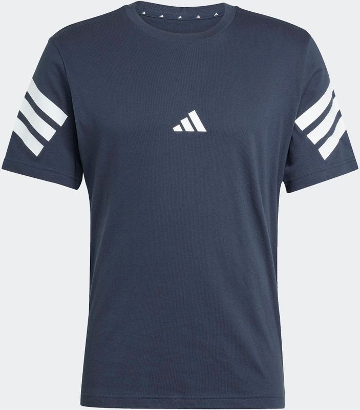 adidas - M FI 3S REG T - T-shirt - Aurora Ink - Korte Mouwen
