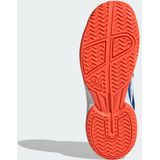 adidas - Indoor Sneakers - Blauw - Textiel/Synthetisch - Vetersluiting/Velcro