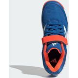 adidas - Indoor Sneakers - Blauw - Textiel/Synthetisch - Vetersluiting/Velcro