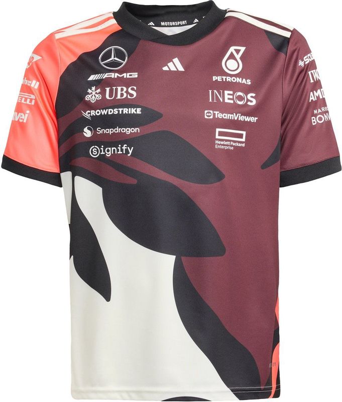 Adidas - Mercedes-AMG Petronas Formula One Team T-shirt - Groen - 100% Polyester