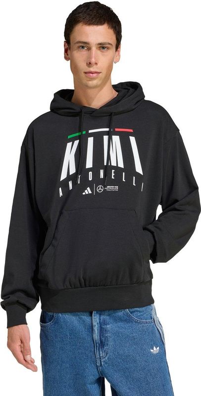 adidas - Motorsport - Hooded Sweatshirt - Zwart - Katoen/Polyester