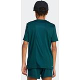 Adidas - Training Essentials 3-Stripes T-Shirt - Zwart - Gerecycled PET