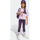 adidas - T-shirt - Wit - Katoen/Elastaan - Losse Pasvorm