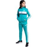 adidas - Tiberio 3-Stripes - Trainingspak - Groen - Kinderen - 128