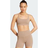 adidas - All Me Light-Support - Sportbeha - Bruin - Dames