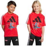 adidas - Sportswear Marvel Spider-Man - T-shirt - Rood - Kinderen